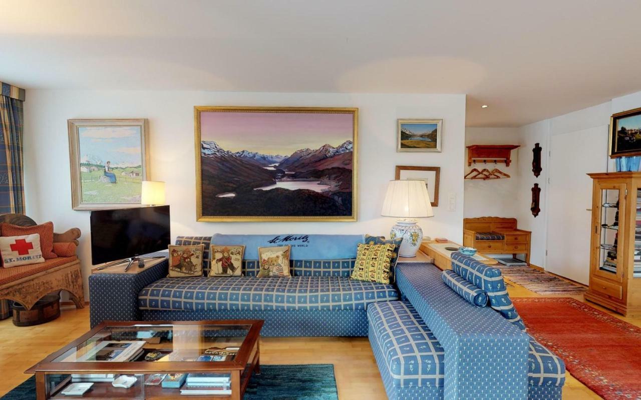 Traunter Via Apartment St. Moritz Exterior foto